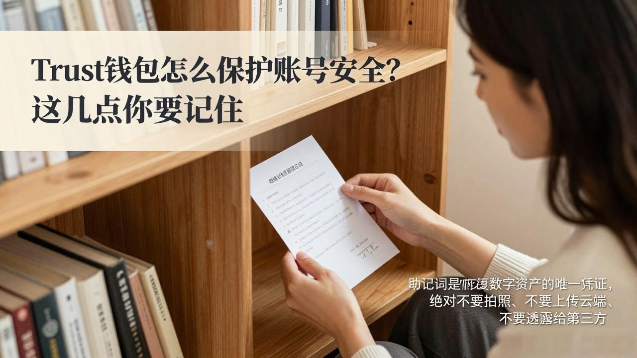 Trust钱包怎么保护账号安全？这几点你要记住