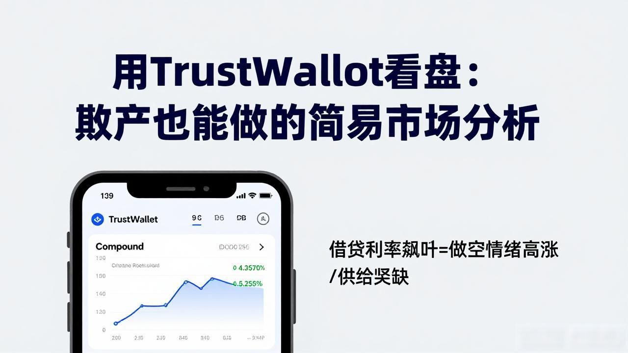 用Trust Wallet看盘：散户也能做的简易市场分析