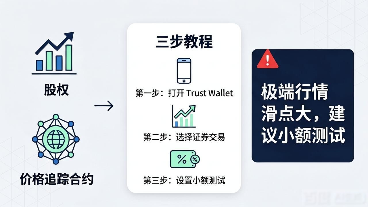 Trust Wallet买股票教程：三步搞定证券投资