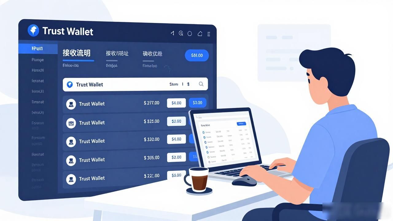 Trust Wallet怎么用？三步实现资产透明管理