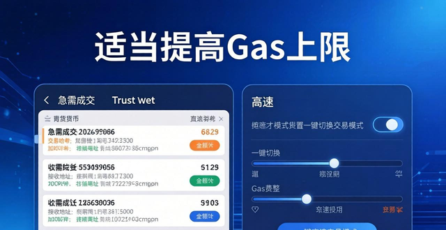 Trust钱包交易提速：两步设置告别卡顿