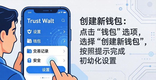Trust Wallet新手指南：两步教你创建新钱包地址