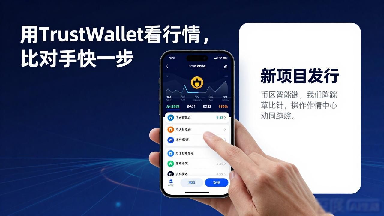 用Trust Wallet看行情，比对手快一步