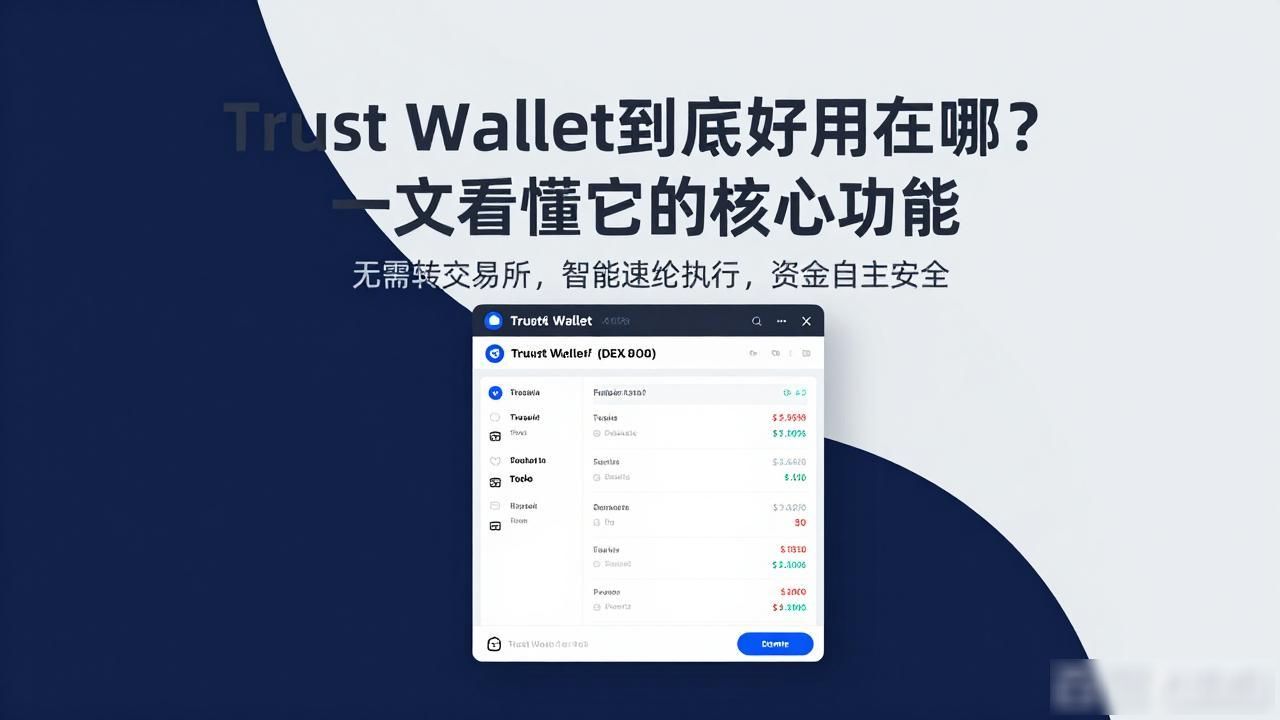 Trust Wallet到底好用在哪？一文看懂它的核心功能