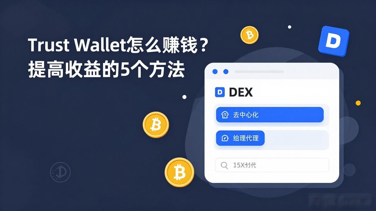 Trust Wallet怎么赚钱？提高收益的5个方法