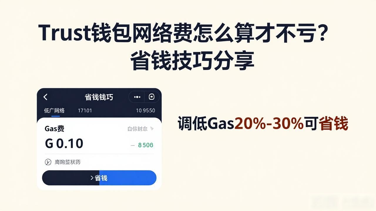 Trust钱包网络费怎么算才不亏？省钱技巧分享
