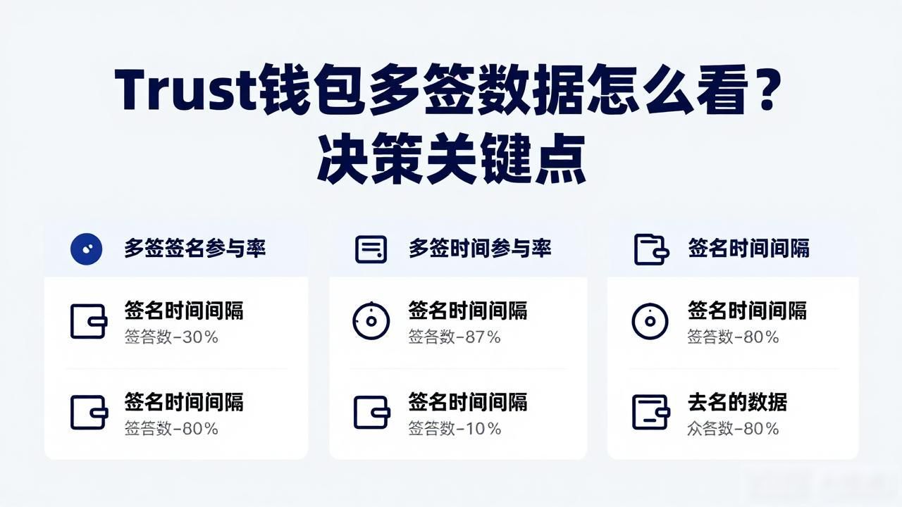Trust钱包多签数据怎么看？决策关键点