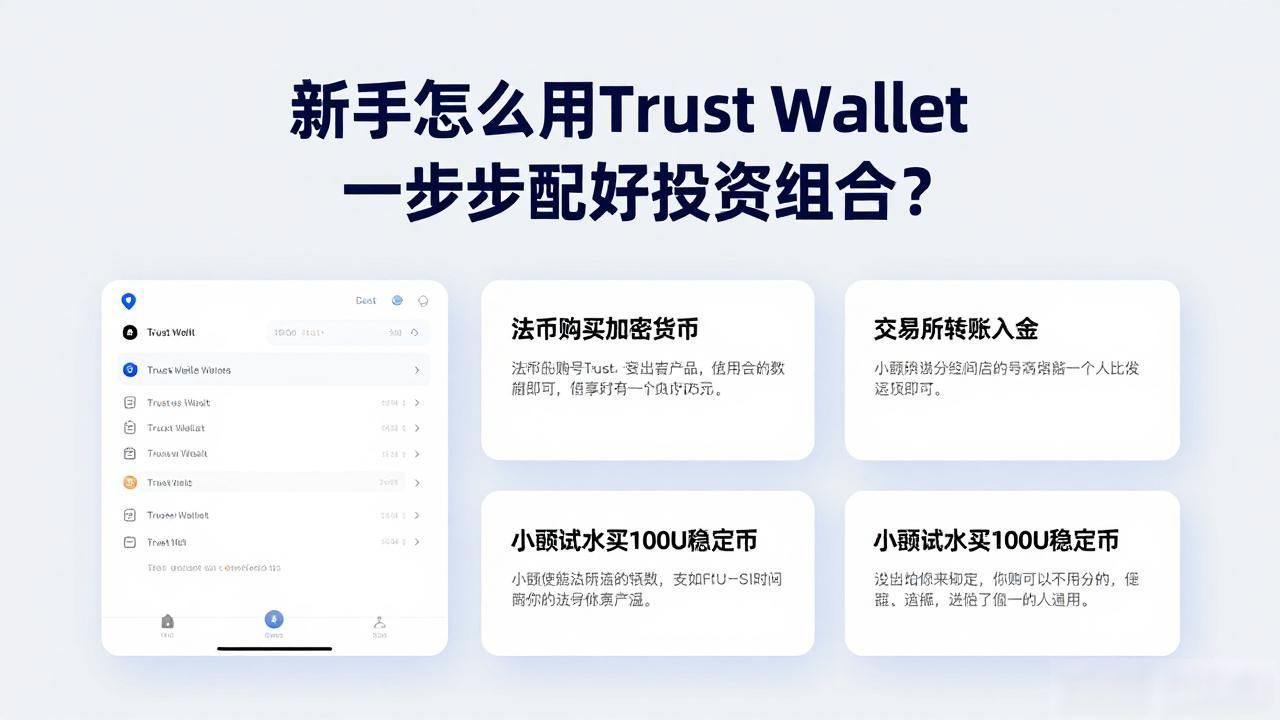 新手怎么用Trust Wallet一步步配好投资组合？